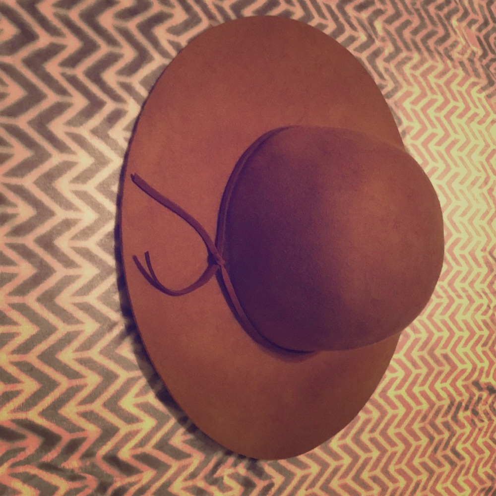 Brown Suede Style Fall Hat